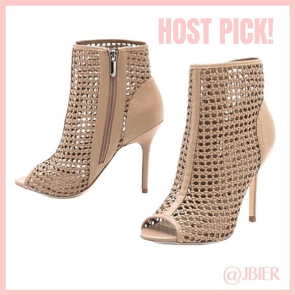 Sam Edelman Aubriana Woven Booties - Picture 1 of 4